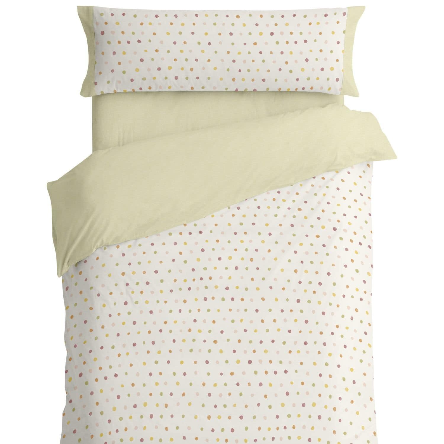 Burrito Blanco | Fundas nórdicas Infantiles | Cama de 150 a 160cm. (+Medidas Disponibles) | Diseño 182 | Color Multi (150-160x190/200cm.)