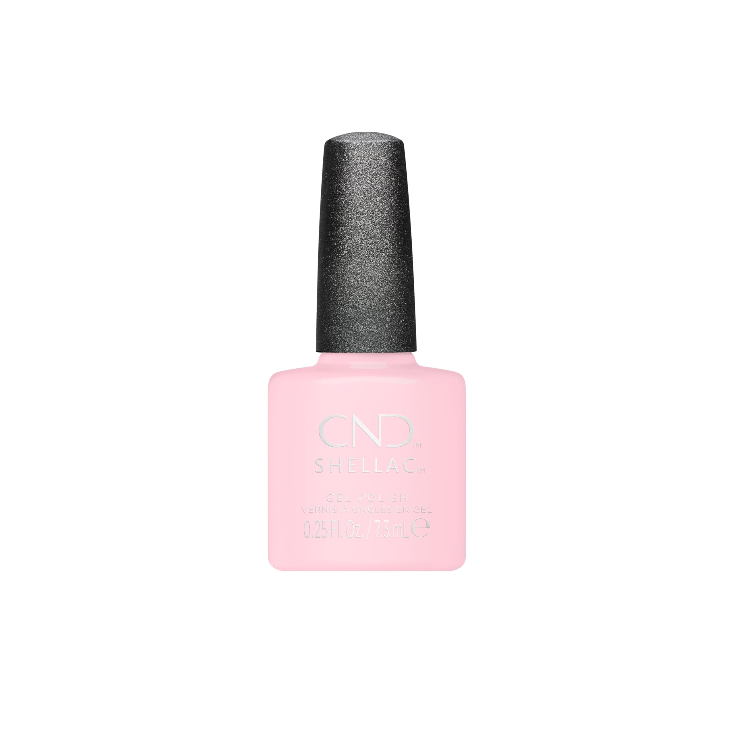 CND Shellac Gel Nail Polish, Long-lasting NailPaint Color with Curve-hugging Brush, Pink/Rose/Fuchsia Polish, 0.25 fl oz