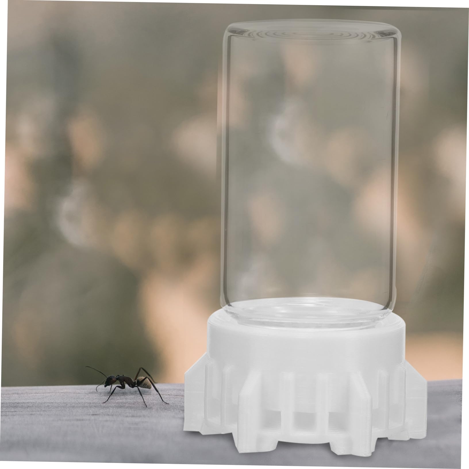 ifundom Bebedero para Hormigas Alimentador 20 Ml de Plástico Acrílico, Taza Pequeña para Riego Estable para Nidos de Hormigas, Uso en Terrarios para Insectos y Cuidado de Hormigueros — view 8