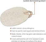 75257 Magnetic Stopper for Insinkerator InSinkErator Garbage Disposal 75052, 74094, 74052, 74275, (and Natural Loofah)- Black