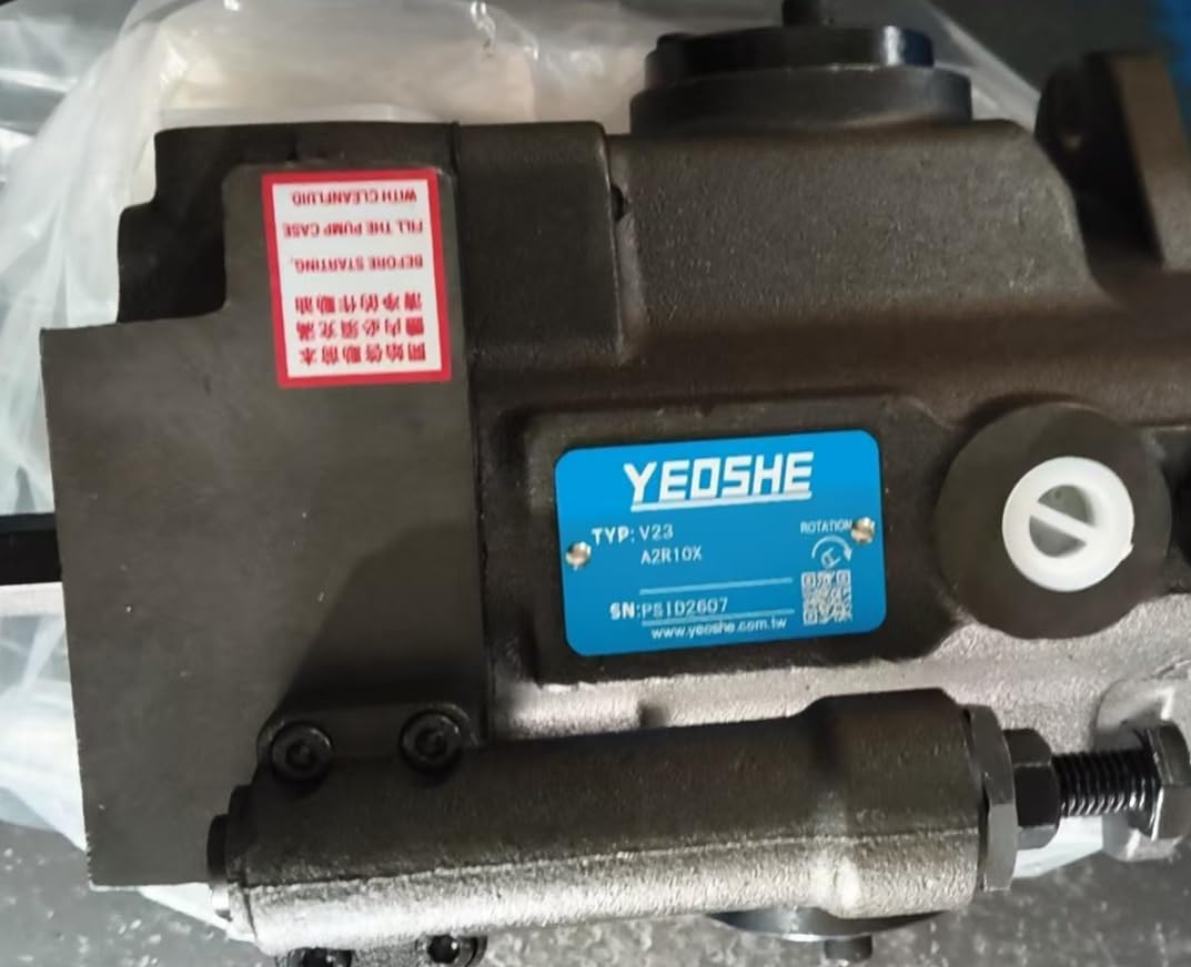 Intended for YEOSHE V23A1R10X Hydraulic Axial Piston Pump V23A2R10X V23A3R10X V23A4R10X Plunger Pump Pressure: 0.8Mpa~25Mpa Machine Pump(V23A2R10X)