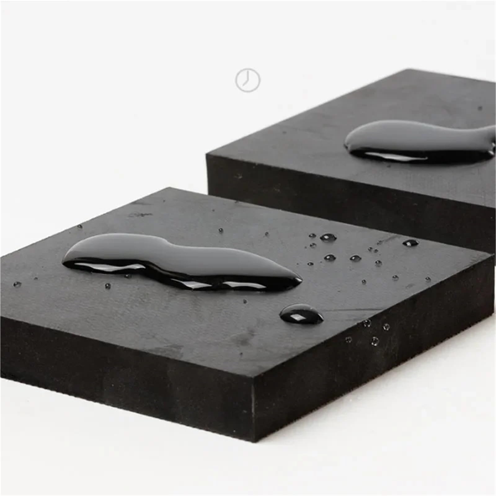 Spessore 3-100 Mm Elastico In Blocco Di Gomma Industriale Nero | Guarnizione smorzante antiscivolo Cuscinetto antiurto Resistente all'usura(150x150x30mm)