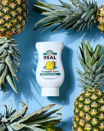 Piña Reàl Infused Exotics, Pineapple Puree Infused Syrup, 16.9 FL OZ Squeezable Bottle (Pack of 3) - Thumbnail 3