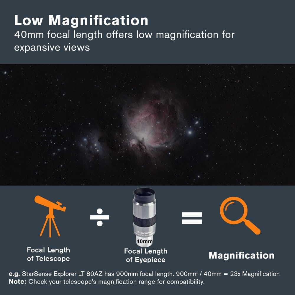 Celestron 93325 1-1/4-40 mm Omni Series Eyepiece