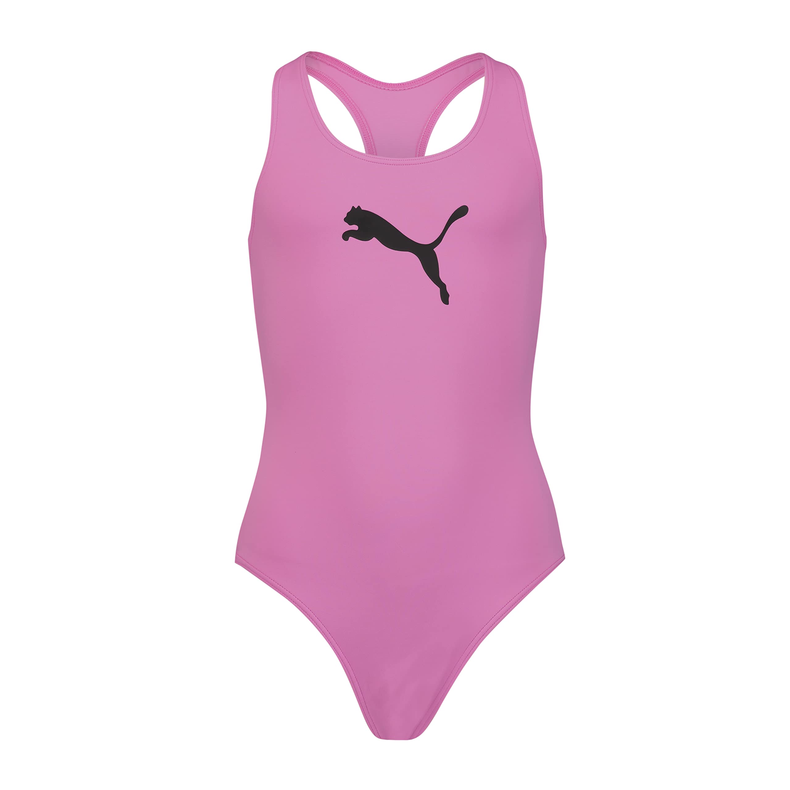 PUMA Dziewczęcy strój kąpielowy, Opera Mauve, 128