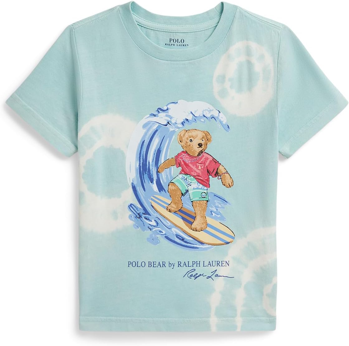 Kids Tie-Dye Polo Bear Cotton Tee (Toddler/Little Kid)