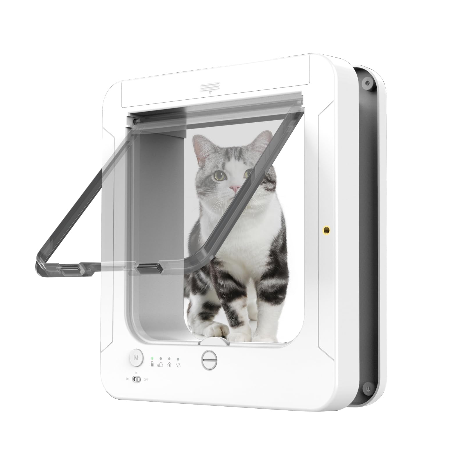 Smart Cat Door, Exterior Automatic cat Door with RFID Collar