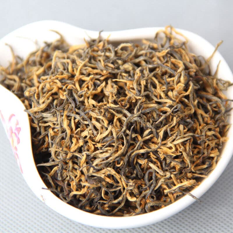 500g di tè nero Jinsidian Tè nero Yunnan Fengqing Germoglio d'oro - immagine 3