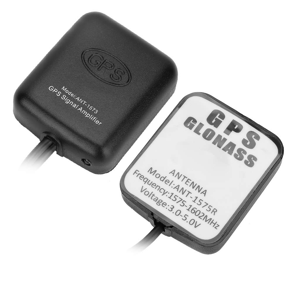 Amplificateur de Signal GPS de Voiture ABS ‑ 1573, Enne Aérienne, Récepteur de Navigation Automatique pour Téléphone Portable Intelligent Commun, Ordinateur de Bureau