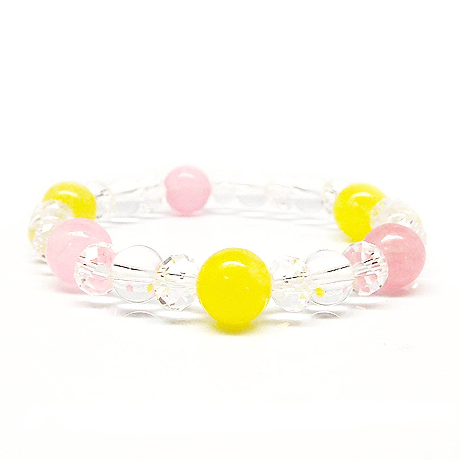 Kids Natural Stone Bracelet Jade Crystal, Stone