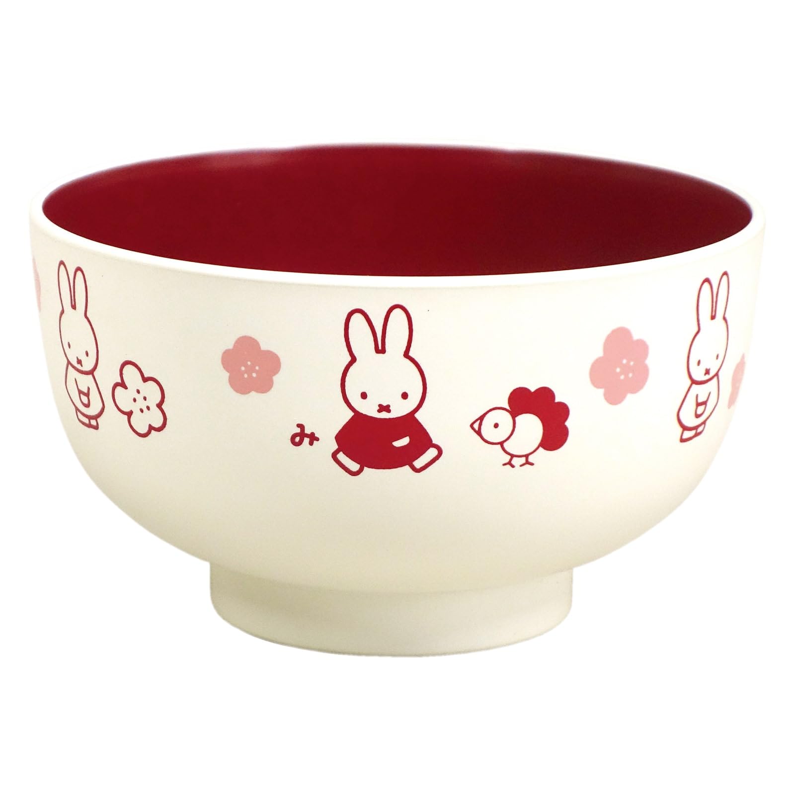 Dick Bruna "Miffy" Painted Soup Bowl, Bowl Approx. 4.7×2.8 inches, Tableware, Goods, Miscellaneous, Honoka (Flower) Made in Japan 418518 : Home & Kitchen
