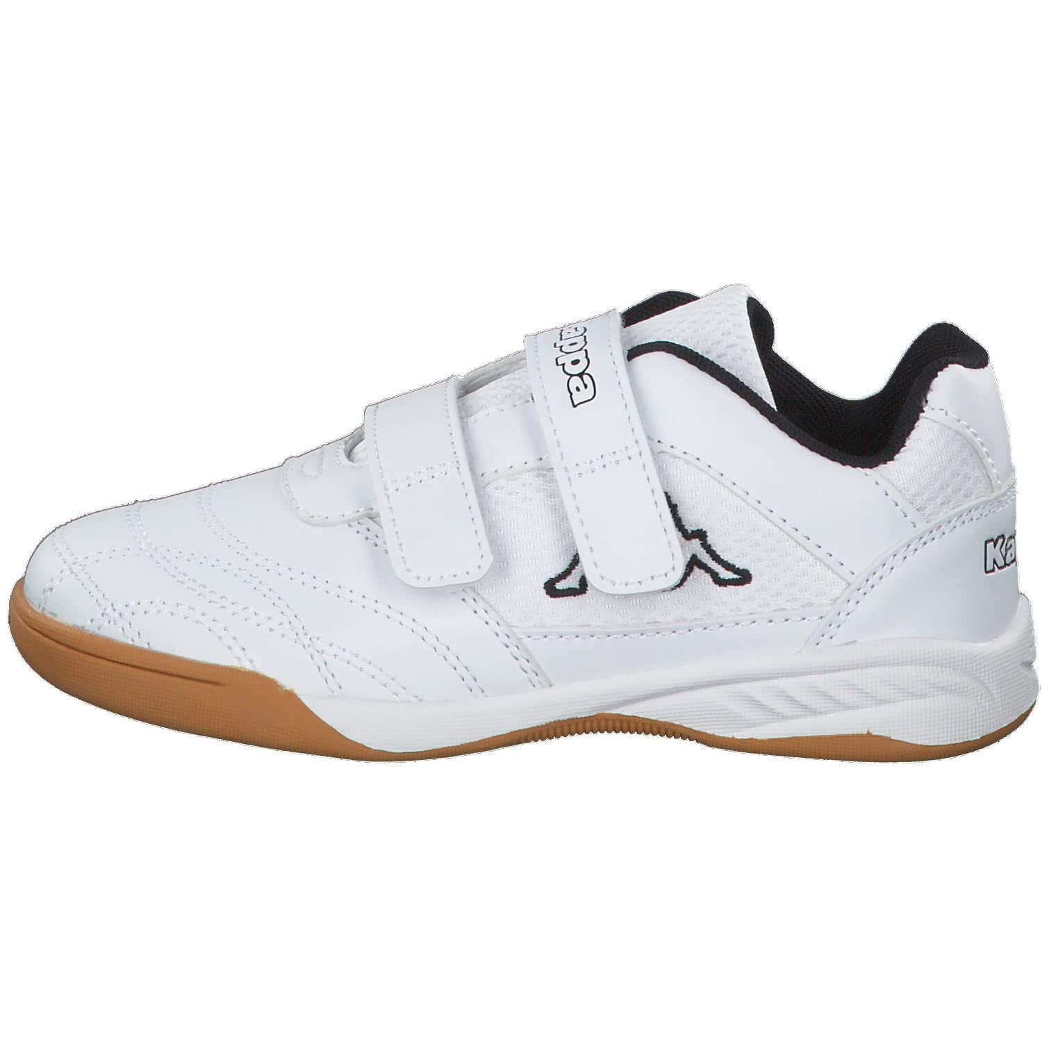 Kappa Kickoff K Unisex Kids, Scarpe, Bianco White Black, 28 EU