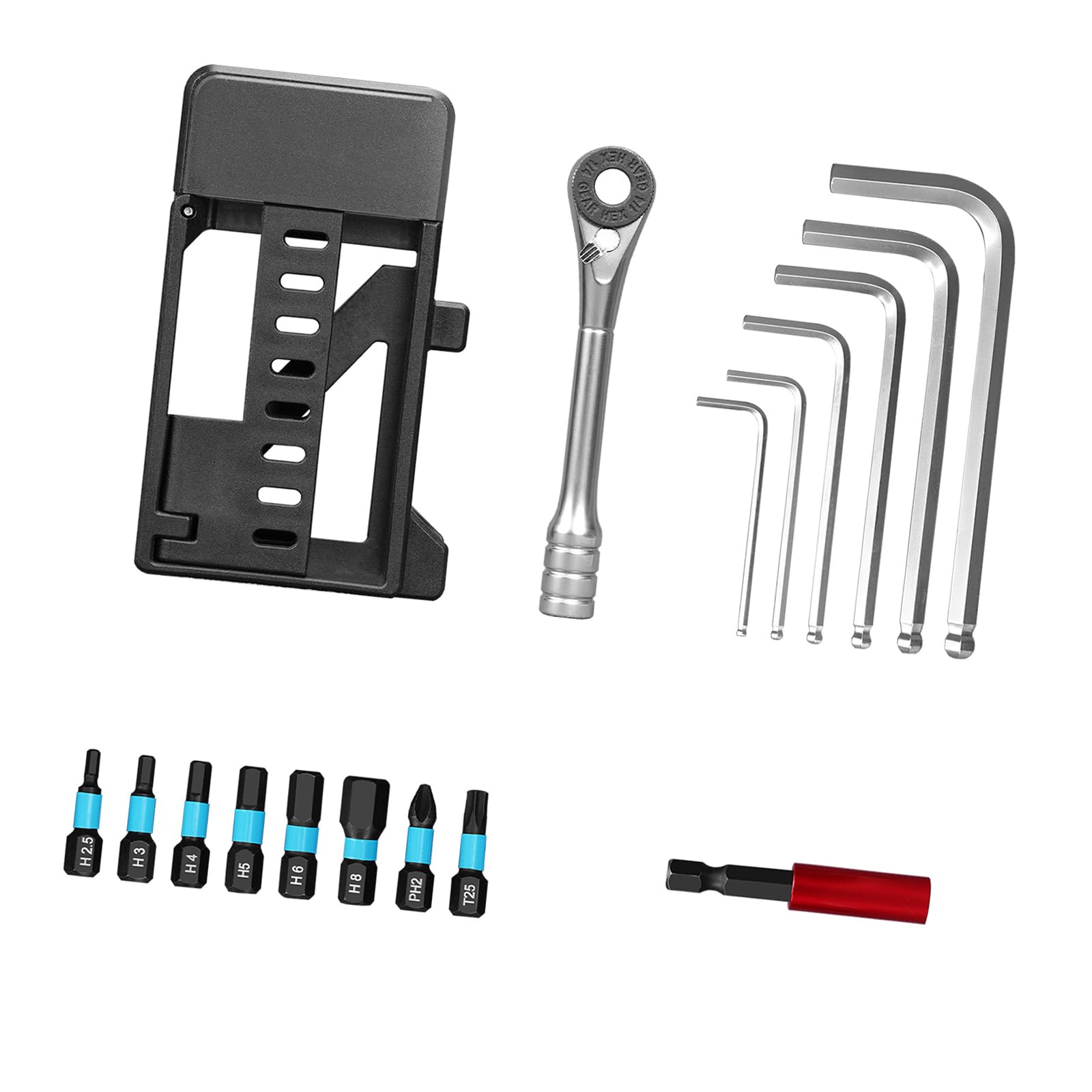 Multifunction Bike Repair Tools Ergonomic Grip Small Wrench Bicycles Maintenance Multitool for Road Bike Repairs