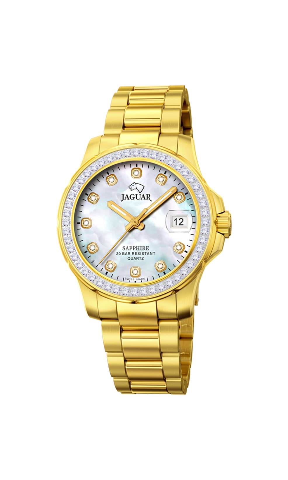 Jaguar Analogico J895/1, Oro, Bracciale - 4