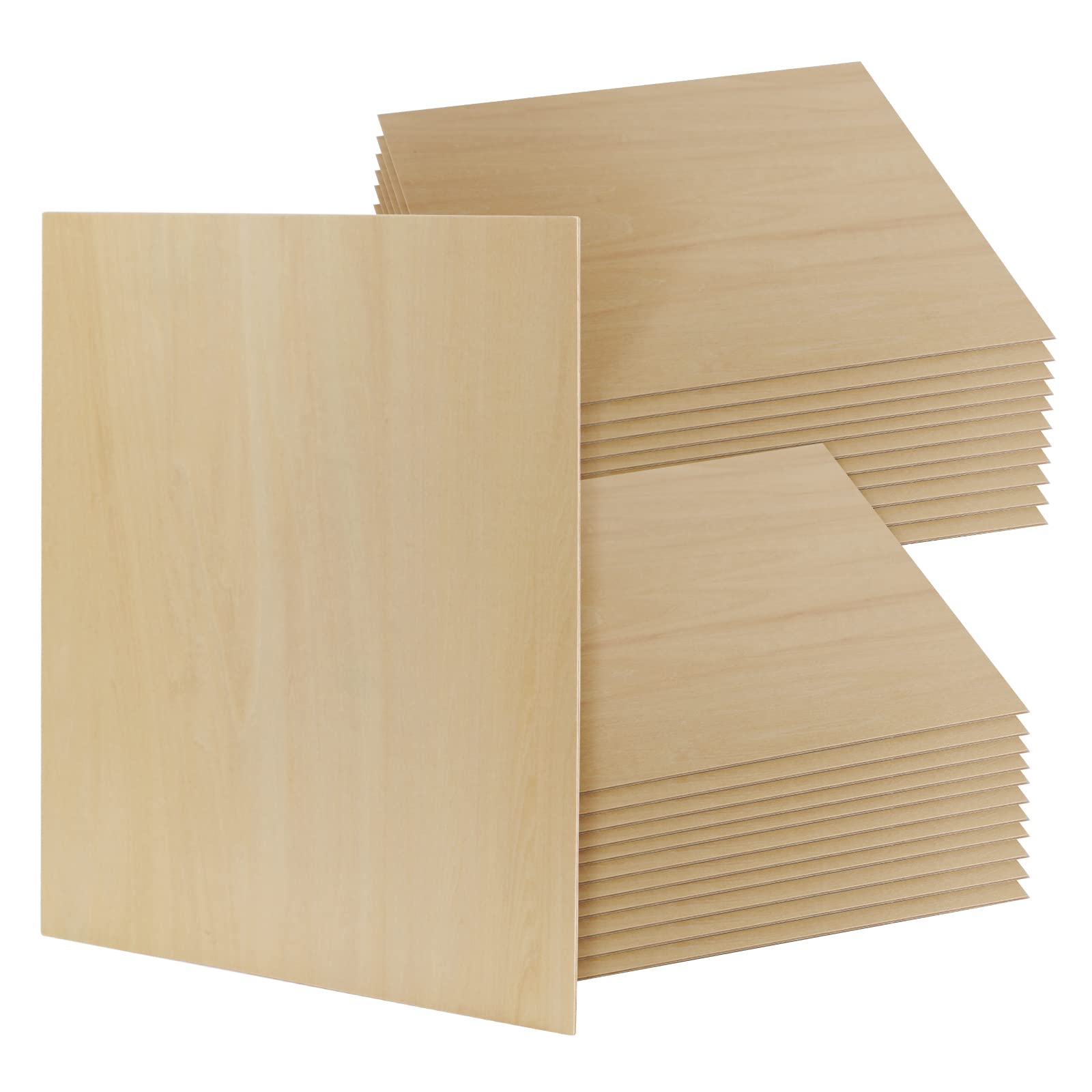 Buy 36 Pieces Basswood Sheets 1/16 X 12 X 12 Inches Unfinished Wood