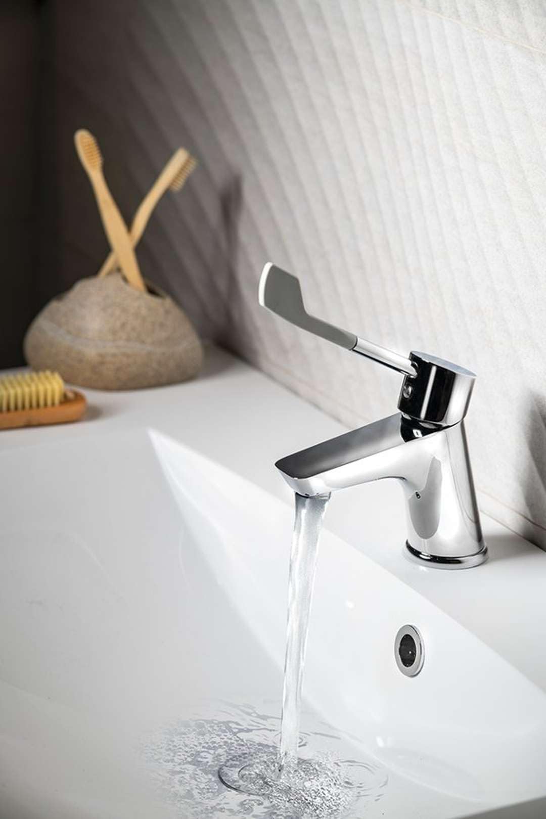 Grifería - Grifo de lavabo LEA, para personas discapacitadas, cromo LE002