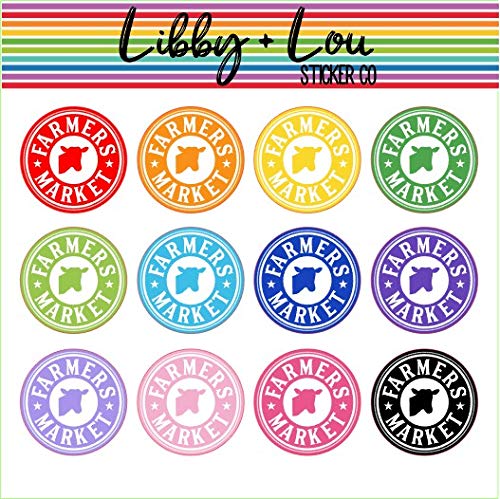 Grocery Shopping Planner Sticker Sheet By Libby And Lou Sticker Co