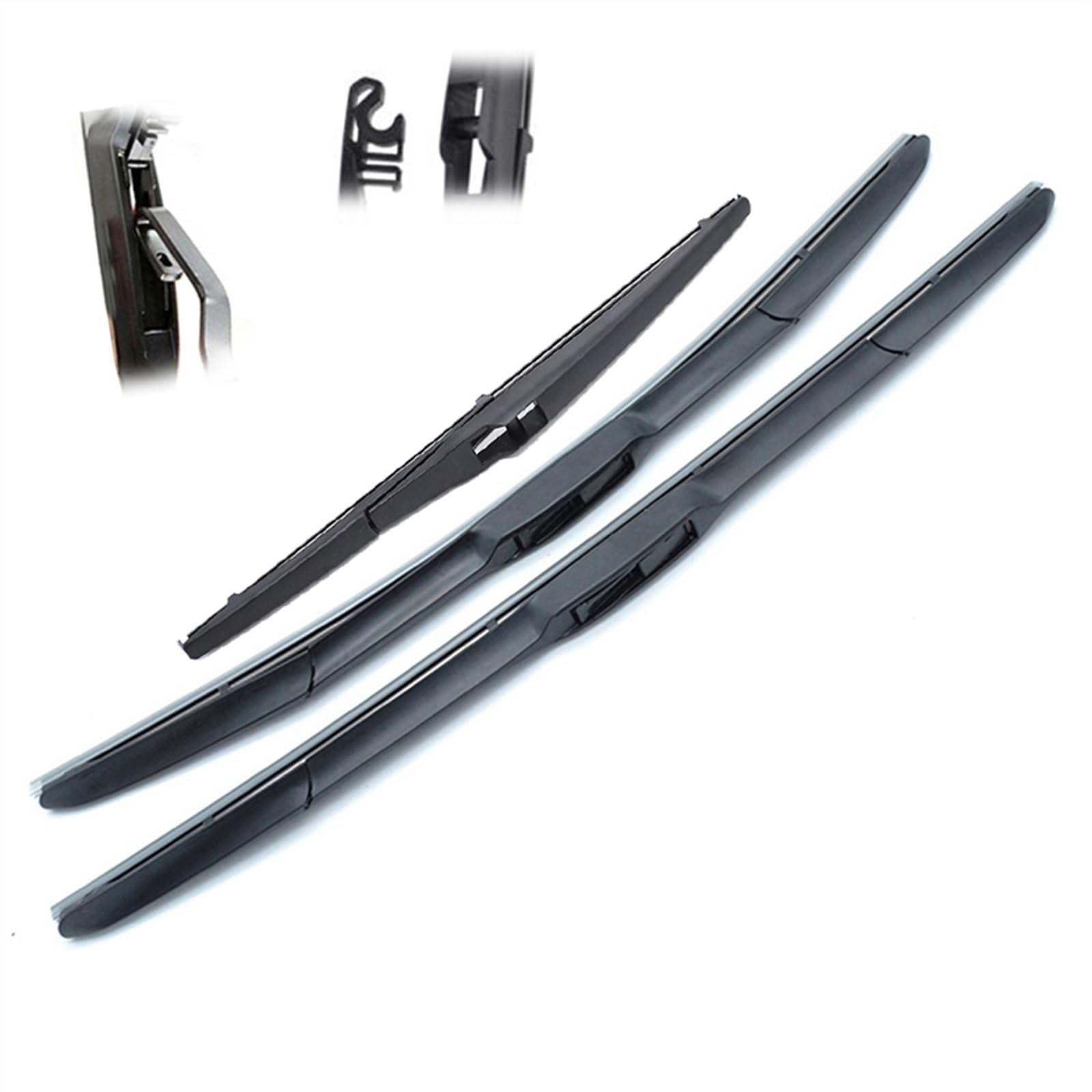 WITTSY Parti Tergicristalli Auto Parabrezza Spazzole Tergicristallo Auto Lunotto Anteriore Posteriore per Toyota per Highlander per Kluger XU40 XU50 2008-2015 2016 2017 2018 2019