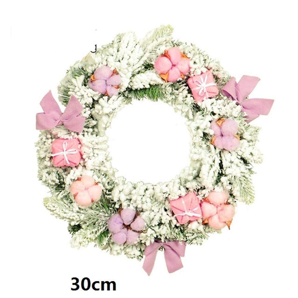 Décorations De Guirlande De Noël pour La Guirlande À La Maison Décoration Handcrafted pour La Fête À La Maison Décoration De Noël Cadeau 30cm