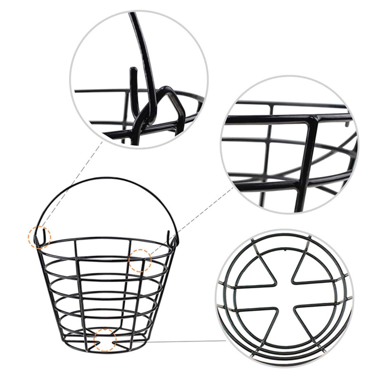 Porte-Panier de Balle de Golf, Seau de Balles de Golf pour Sports de Plein Air
