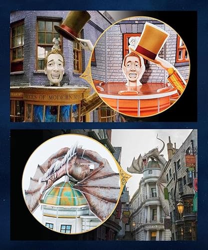 4D Cityscape Harry Potter 3D Paper Puzzles (Diagon Alley) #TOP7