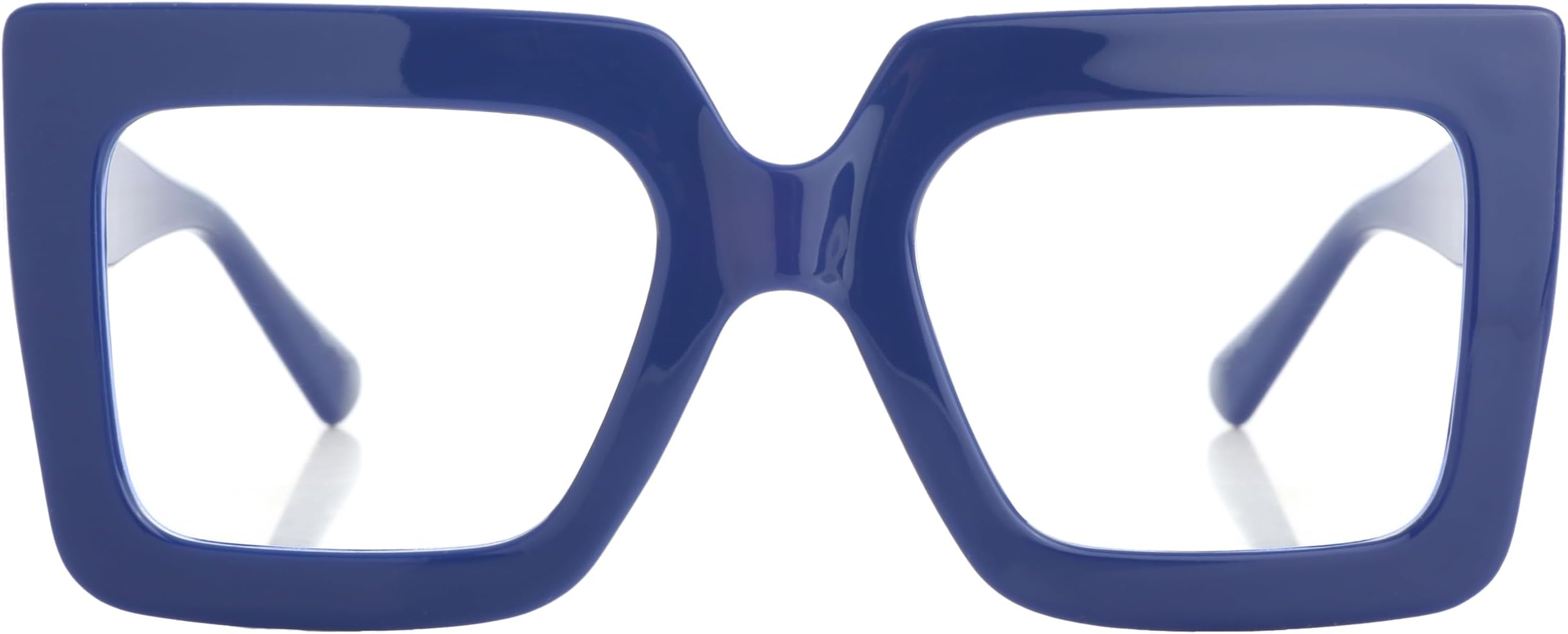 Kursan Oversized Square Glasses for Women Men Big Frame Blue Light Blocking Glasses Fashion Eyeglasses