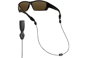 Chums Black Leather Oakley Strap for Men and Women, Orbiter Oakley Sports Retainer