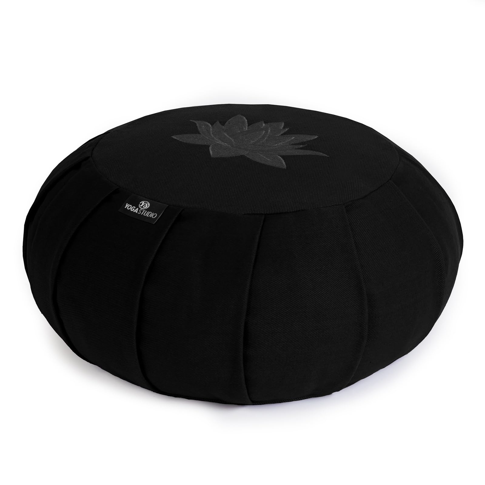 Cuscino Meditazione Zafu In Grano Saraceno - Organico, 35x18 Cm, Per Yoga E Relax - Foto 10