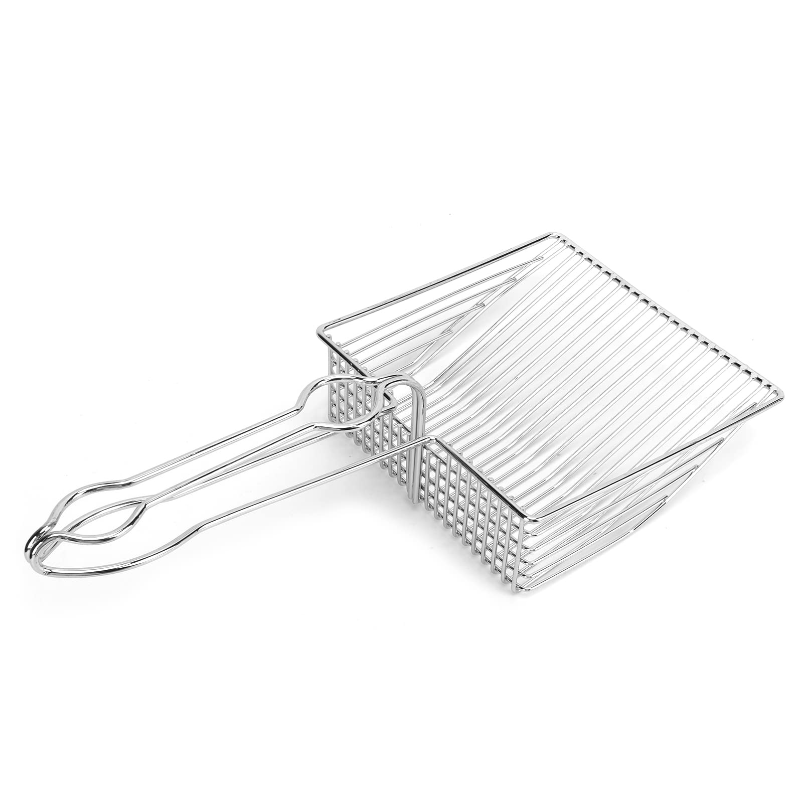 Cat Litter Scoop, Cat Scooper For Litter Box Long Handle Deep Shovel Poop Sifting Stainless Steel Kitty Litter Metal Scooper Metal Cat Litter Scoop For Small Pet Litter Boxes