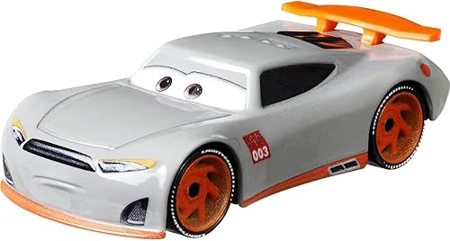 Miniatura 2 de Disney Cars Toys Aiden - Vehículos de personajes favoritos de los fanáticos a escala 1:55 para carreras y contar historias, regalo para niños a