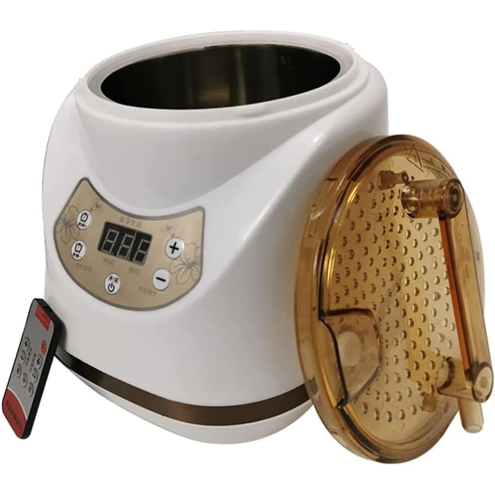 Generatore di vapore portatile per sauna, 1000 W, 2 l, con display digitale e telecomando, ideale per la famiglia benessere e la spa