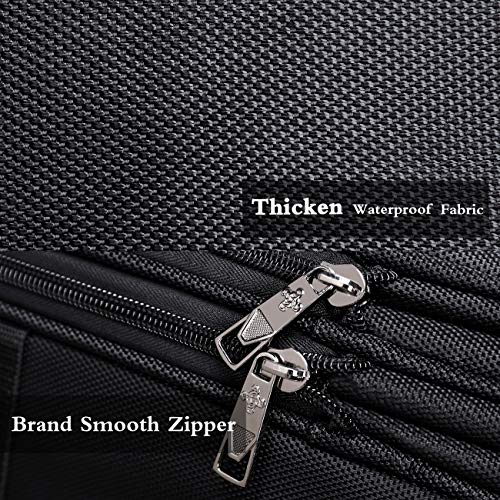 Ailouis Rolling Luggage Foldable Duffel Carry-on Bag For Travel Suitcase