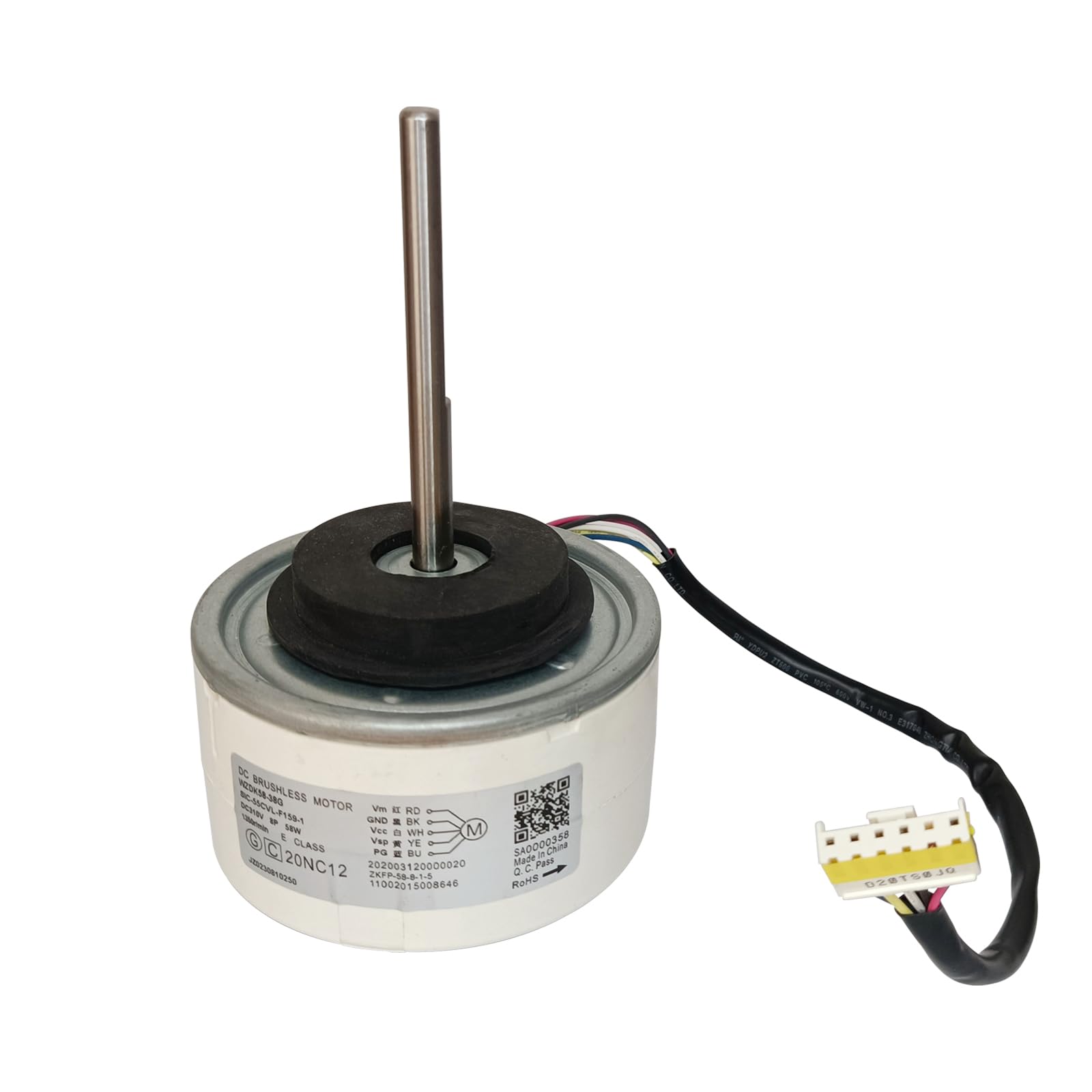 o0.cuvo1223 Amazon.com: WZDK58-38G Air Conditioning Motor 58W Brushless Air