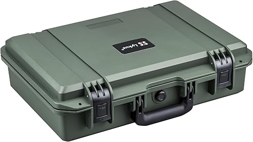 Miniatura 19 de Lykus HC-3010 - Funda rígida impermeable con inserto de espuma personalizable, Tamaño interior 11.81x7.87x4.72 pulgadas, Adecuada para pistola,