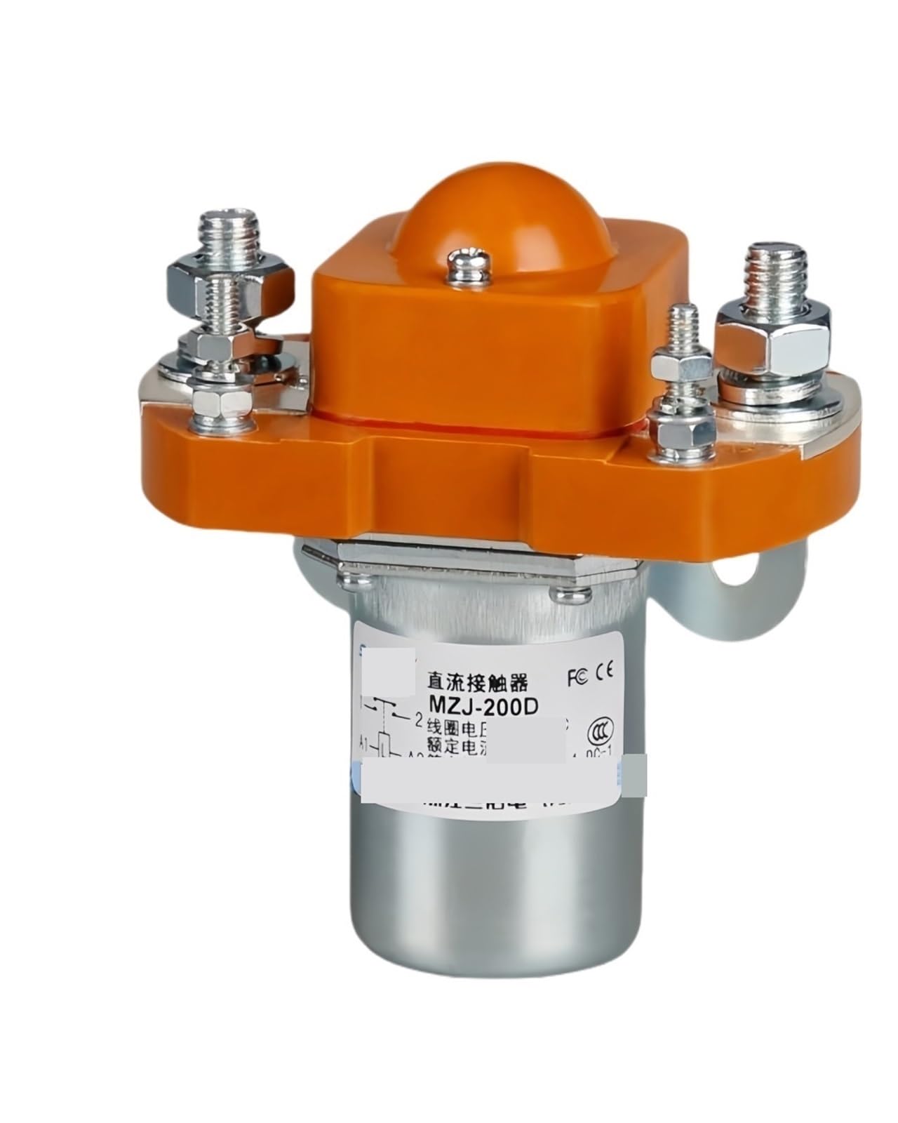 DOMOJT MZJ-200D normally open DC contactor DC12V24V36V48V60V72V(72V)