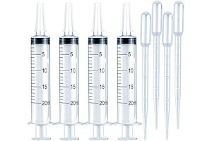 4 Pack Syringes for Lip Gloss Making, Multi-Purpose Syringes for Lip Gloss Business