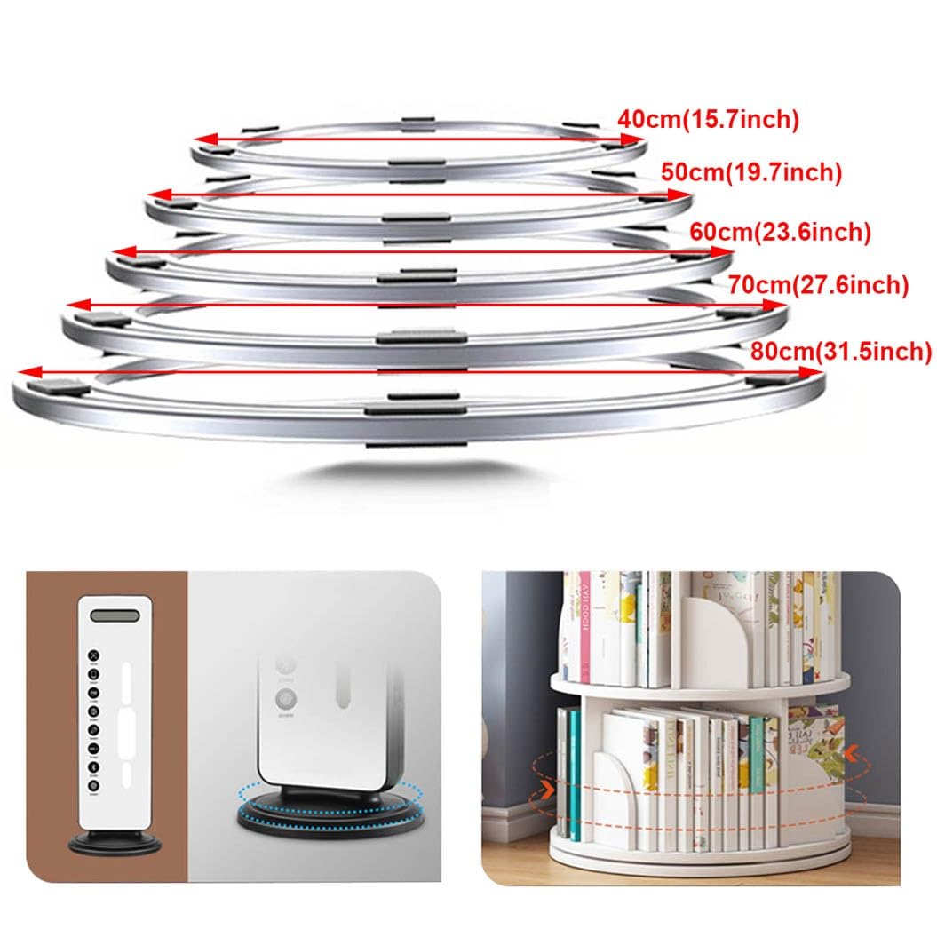 Lazy Susan Turntable Giratorio, Rodamiento De La Mesa, Acero Galvanizado De Alta Resistencia Rodamiento Giratorio, Diámetro Externo 40/50/60/70/80cm (Tamaño : 70cm(27.6inch))