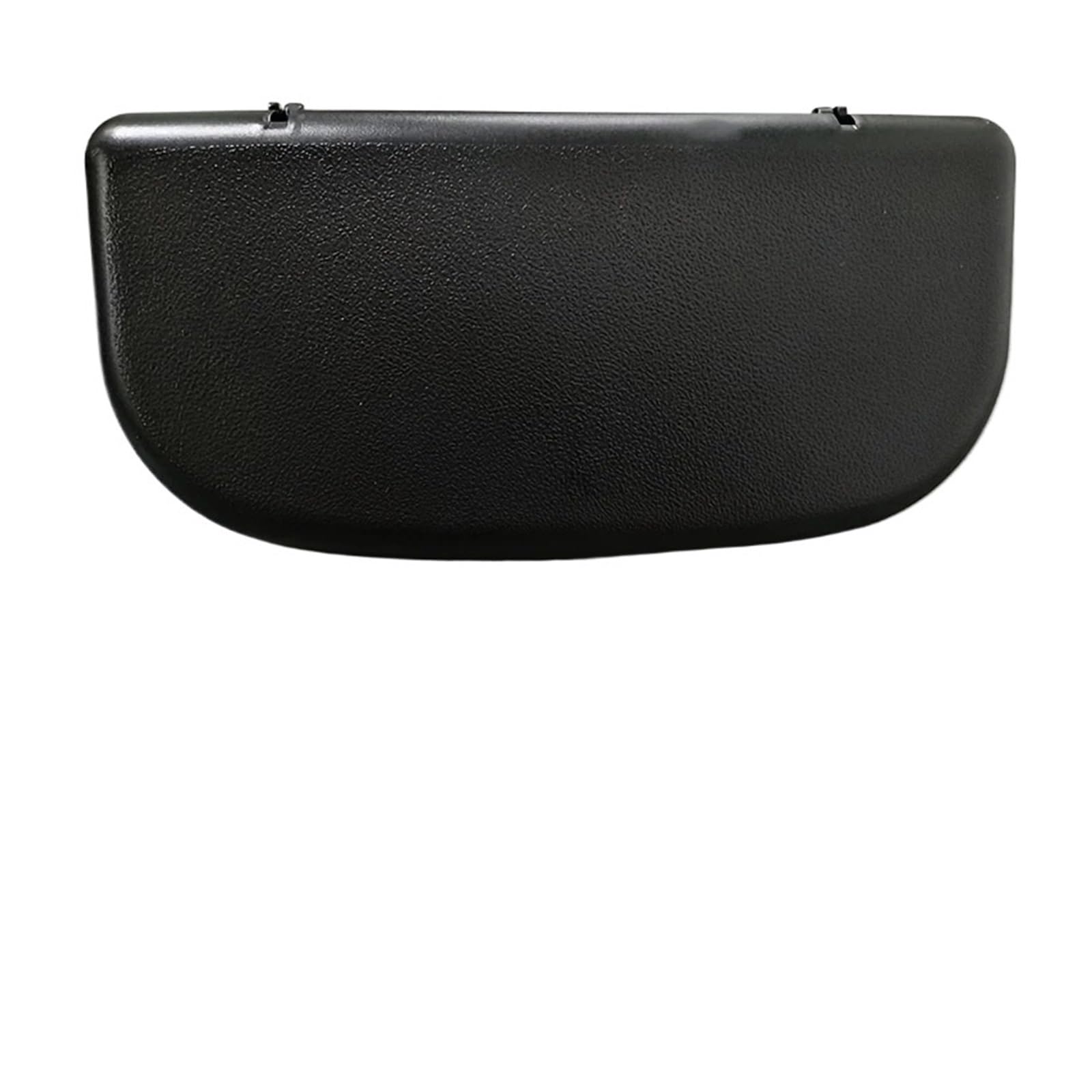 Portagafas Parasol Coche Caja para Ojos Montada En El Coche Suministros para Visera Montura para Gafas De Sol Multifuncionales Tipo Hebilla Almacenamiento(Black)