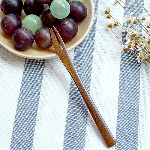 Wooden Knives Set Wooden Cake Knives Cupcake Cutlery Party Dessert Fork for Home Party Dessert Forks - Image 6