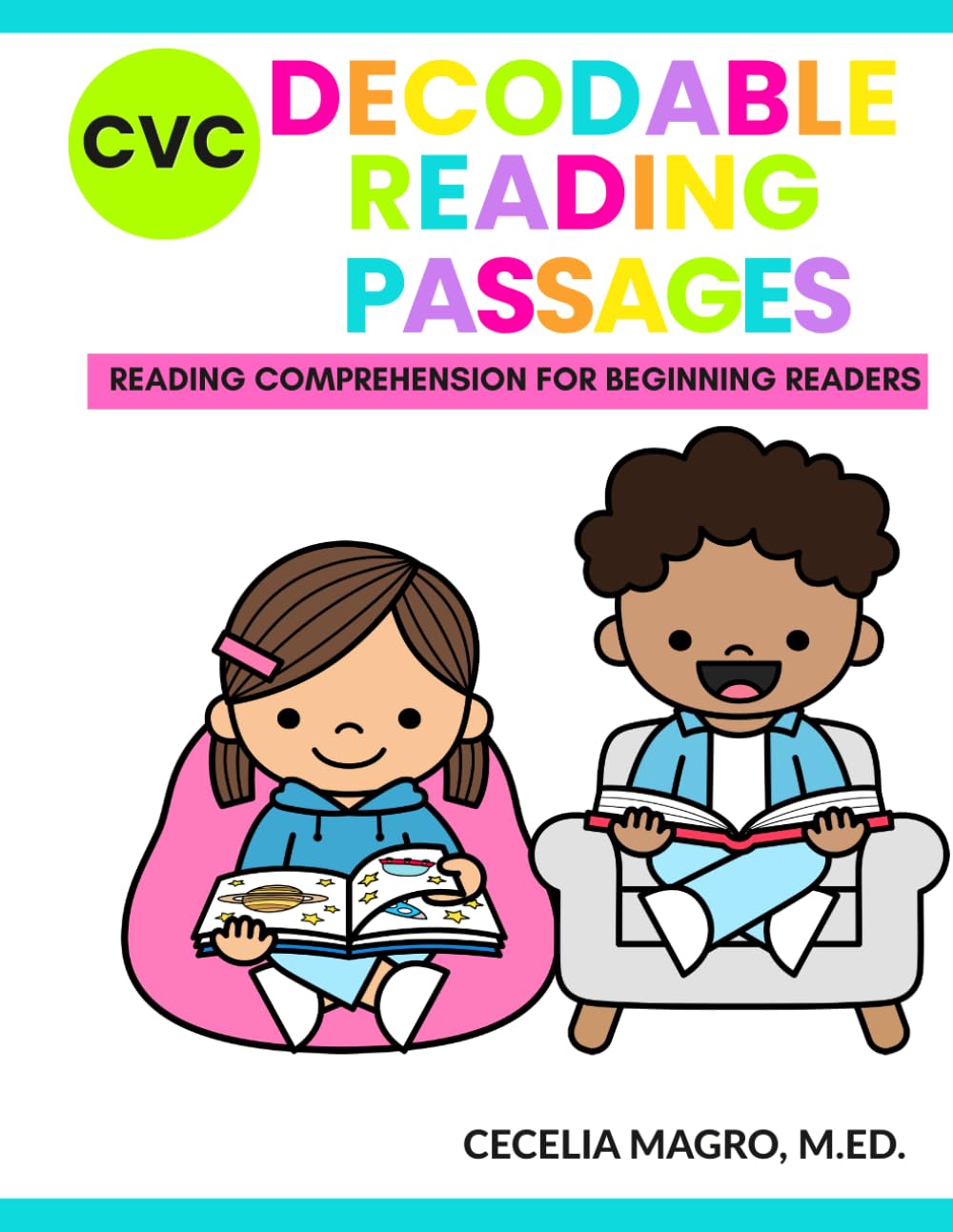 Decodable Readers Learning to Read: CVC Words Short Vowels