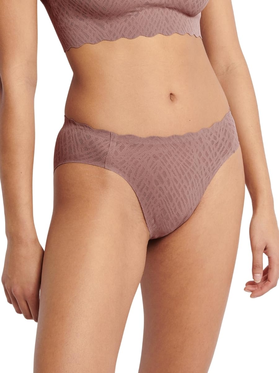 Sloggi Women's ZERO Feel Bliss High leg Underwear, Cacao, L