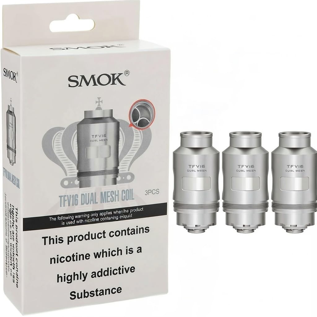 smok tfv18 mini coil compatibility chart Smok TFV18 Replacement Coils