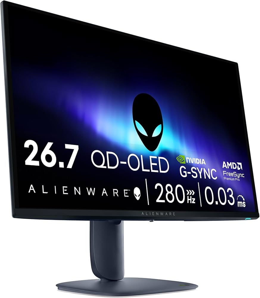 Alienware 27 280Hz QD-OLEDゲーミング モニター The New Alienware 27