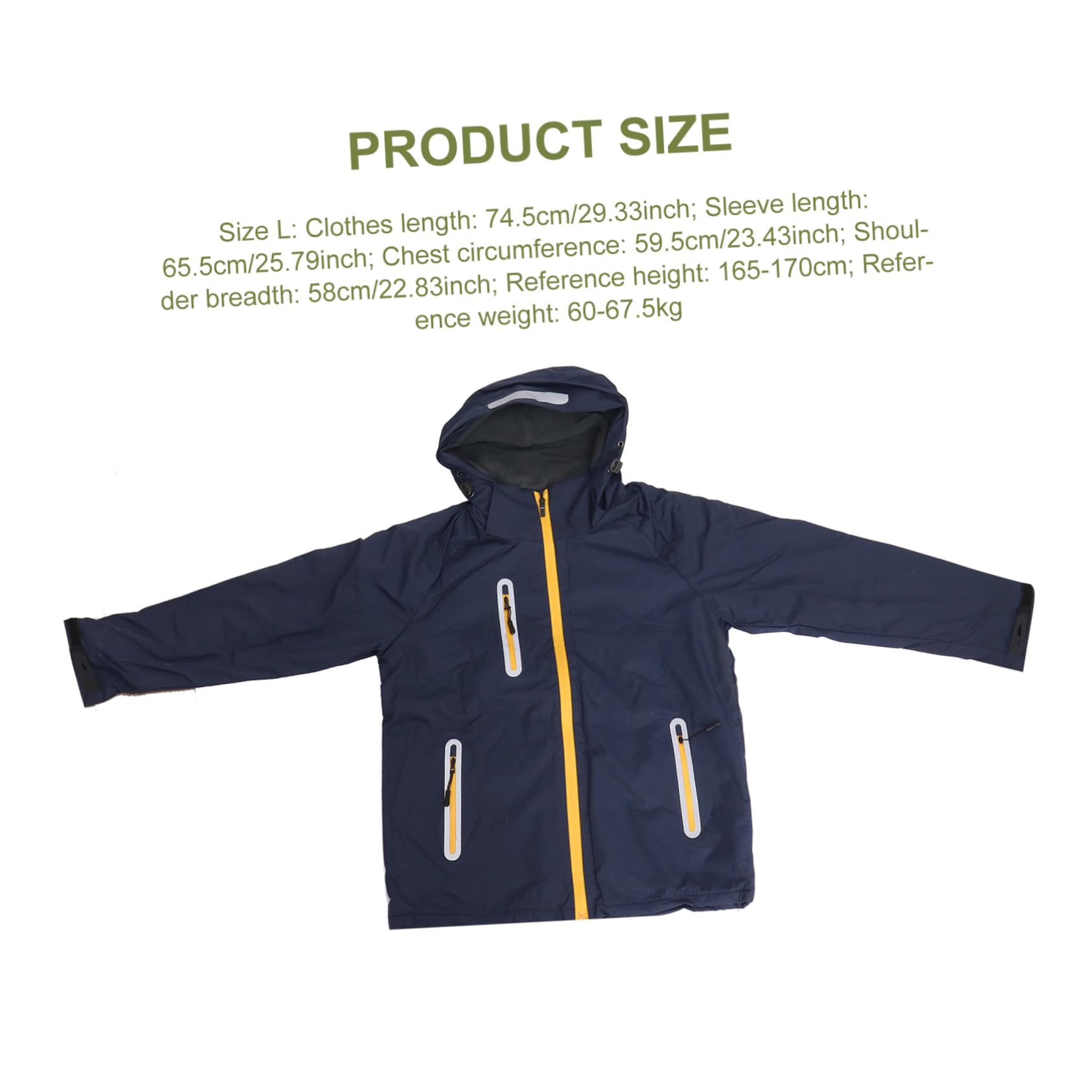 OATIPHO Hooded Winter Jacket for Outdoor Activities Fleece-lined Coat for Skiing Mountaineering and Hiking Lightweight Windproof Cuffs Stylish Fit