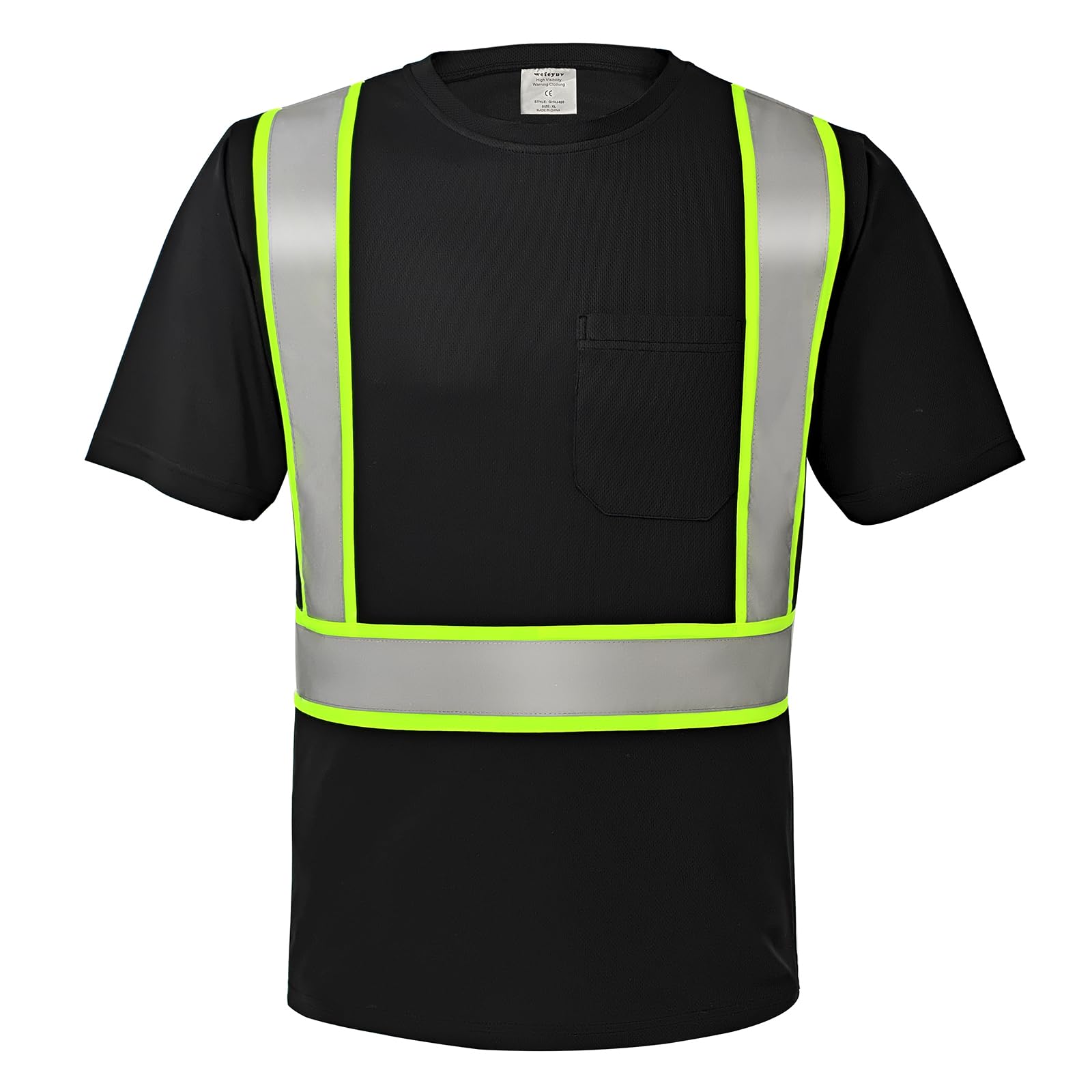 Amazon.com: wefeyuv Hi Vis Shirts for Men Quick Dry Safety T