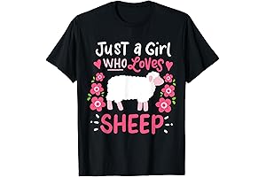 Sheep Just A Girl Who Loves Sheep T-Shirt