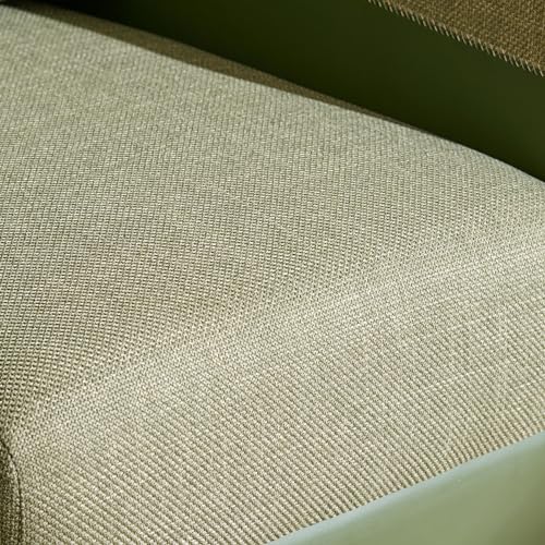 Image of Home Centre 1 Seater Andes Fabric Sofa| Fabric Sofa| (Green) |Two Year Warranty