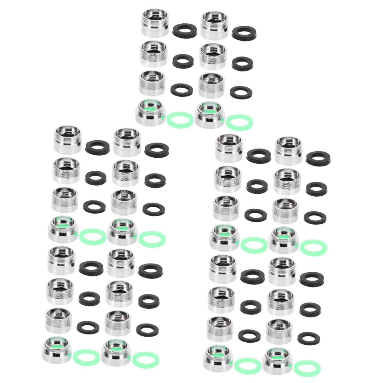 Kit adaptateurs de robinet pour évier Toyvian avec 5 ensembles de raccords de tuyaux
