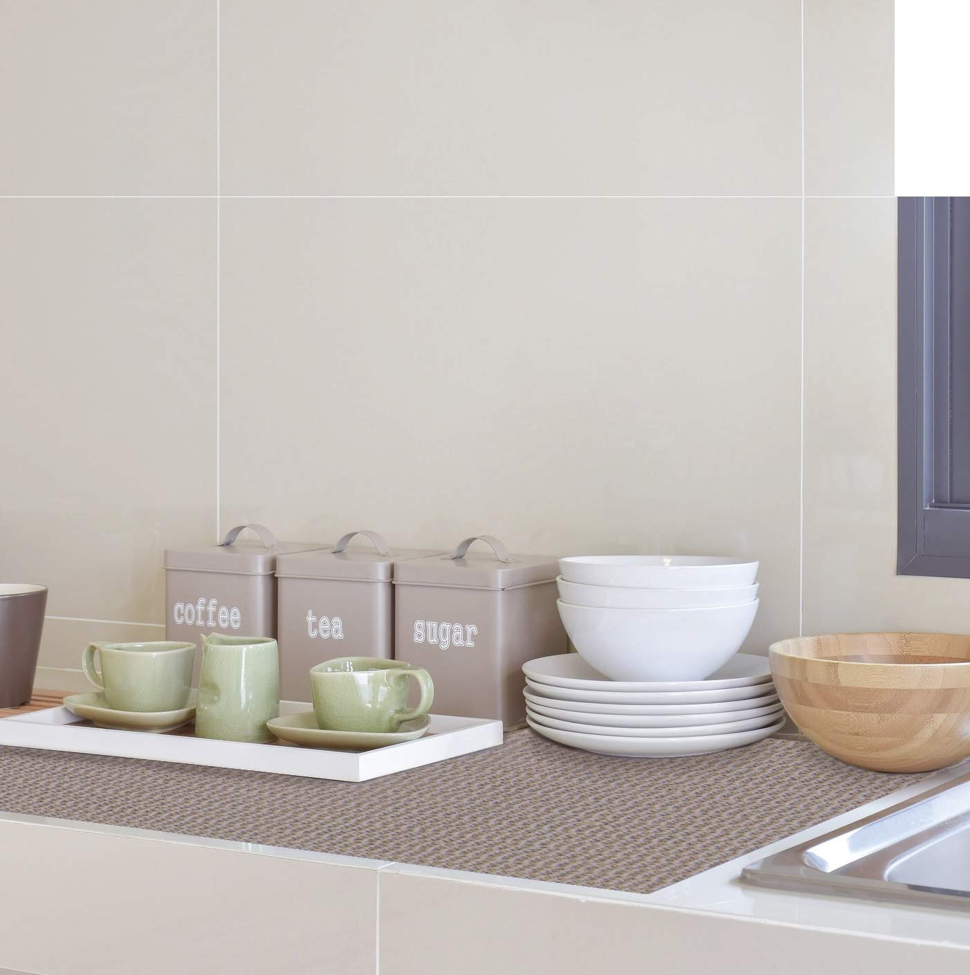 Venilia Venigrip - Tappetino Antiscivolo Per Cassetti, Grigio, 50x150 Cm, Materiale EVA - Foto 9