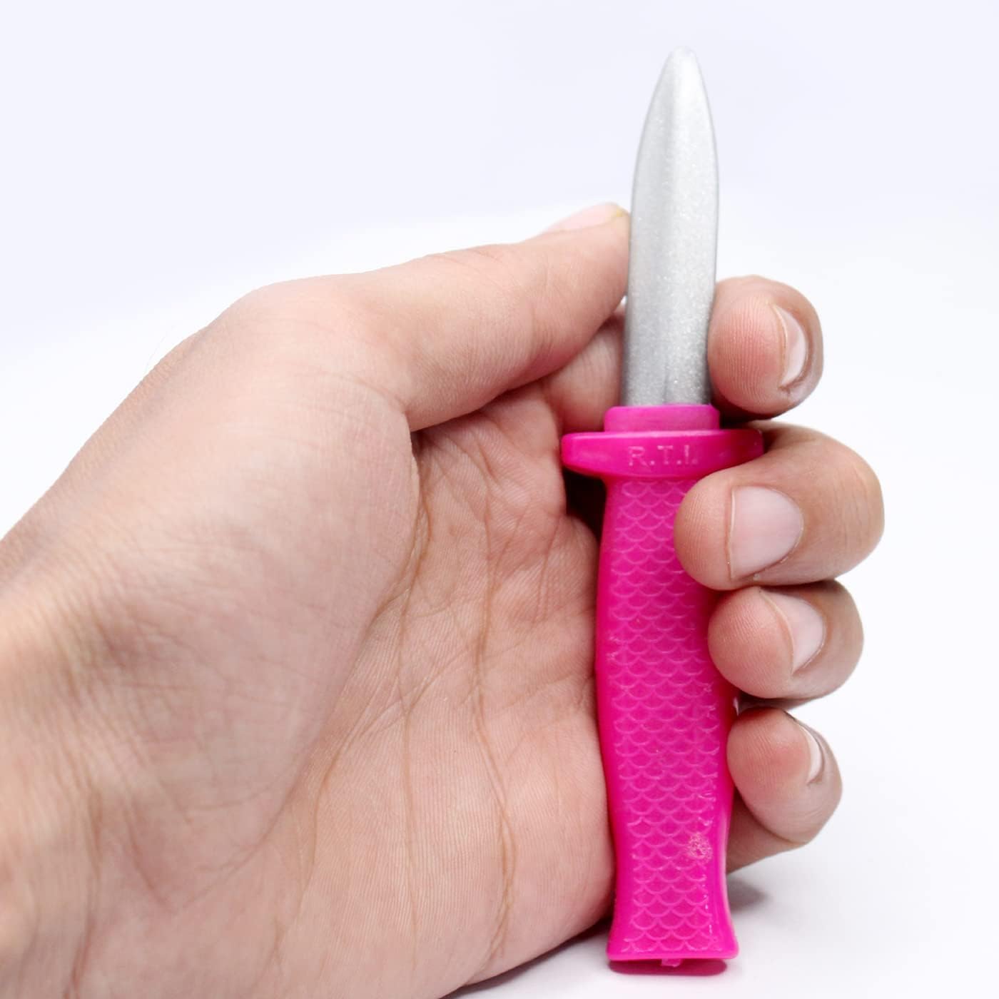 Fun Tricky Toy for Halloween and April Fool Fake Knife Toy for